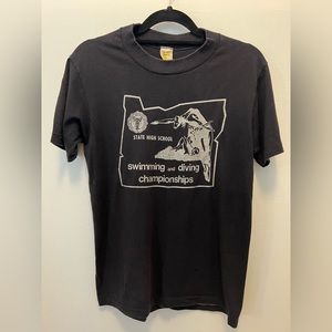 Vintage Oregon School Activities Association Tee
